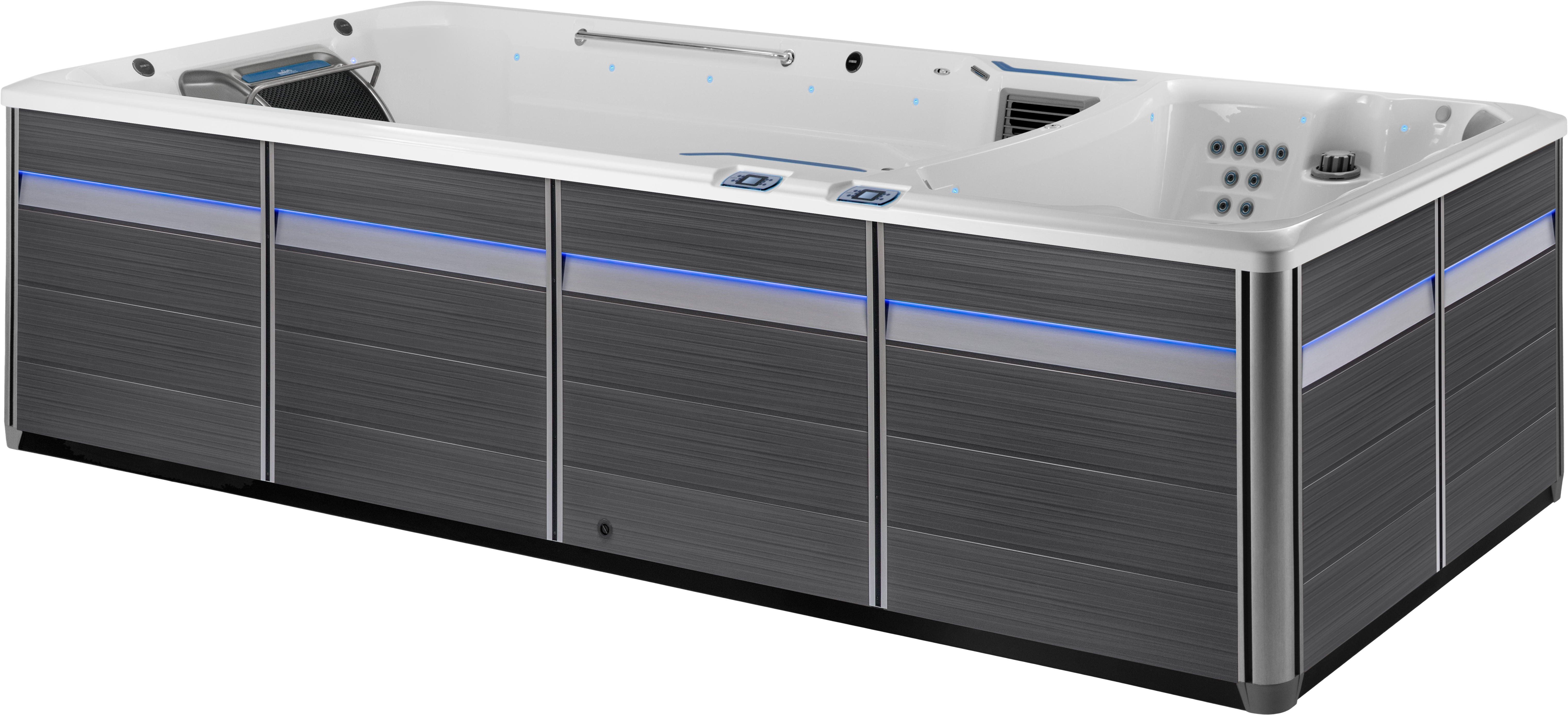 EP_FitnessSystems_2022_E2000_Alpine_White_Gray_Studio_ThreeQuarter